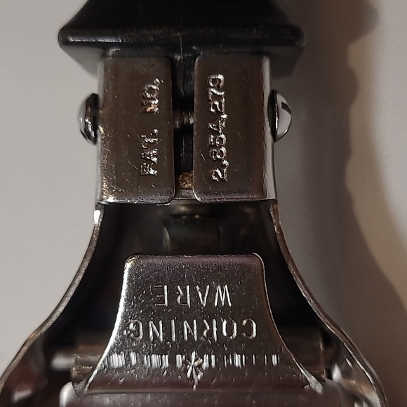 (#4)Vintage corningware lock on the pot detachable holder pat no.2854.279 - Picture 6 of 6